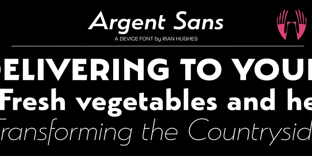 Argent font