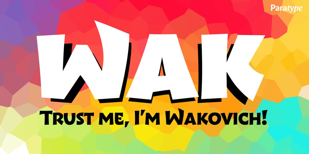 Wak font