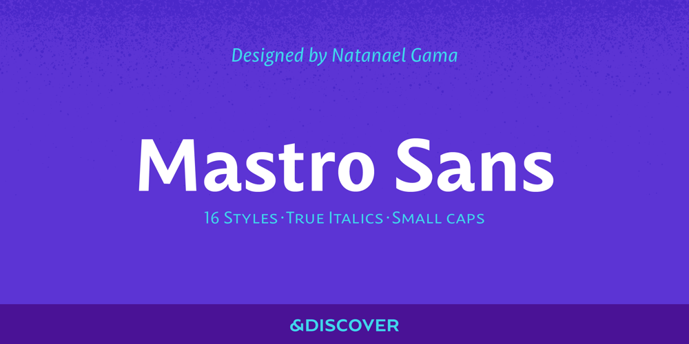 Mastro Sans font