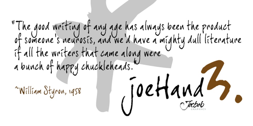 JoeHand 3 font