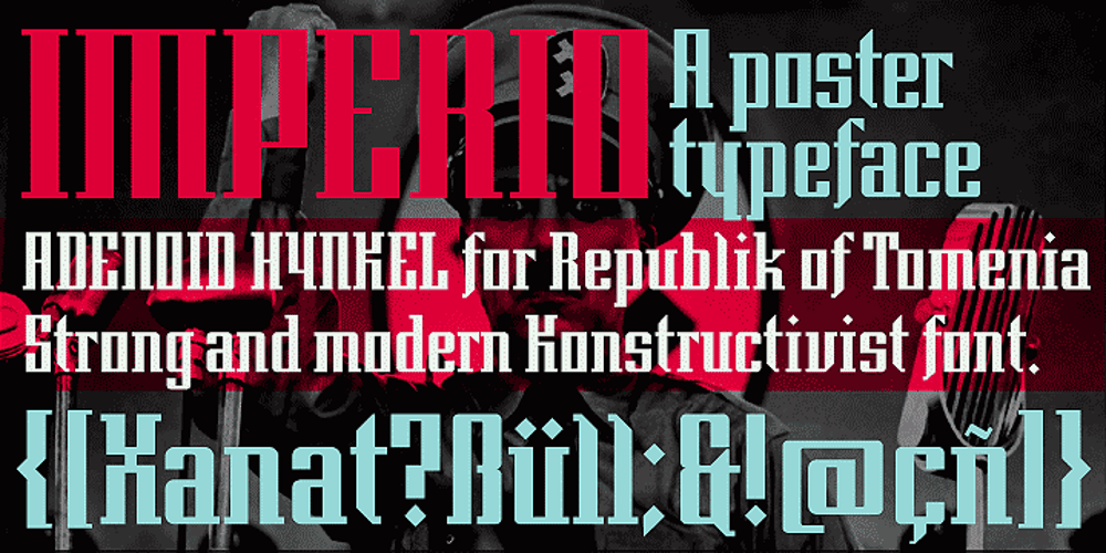 Imperio font