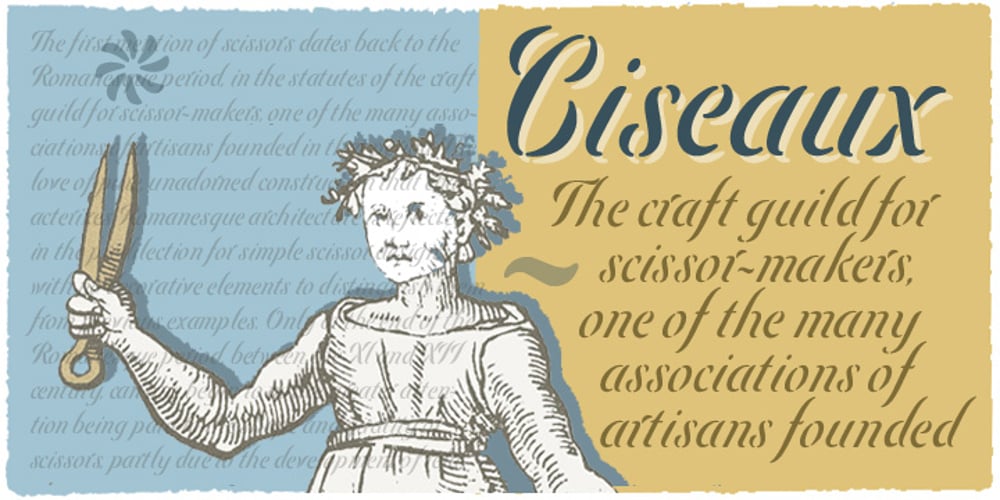 Ciseaux font