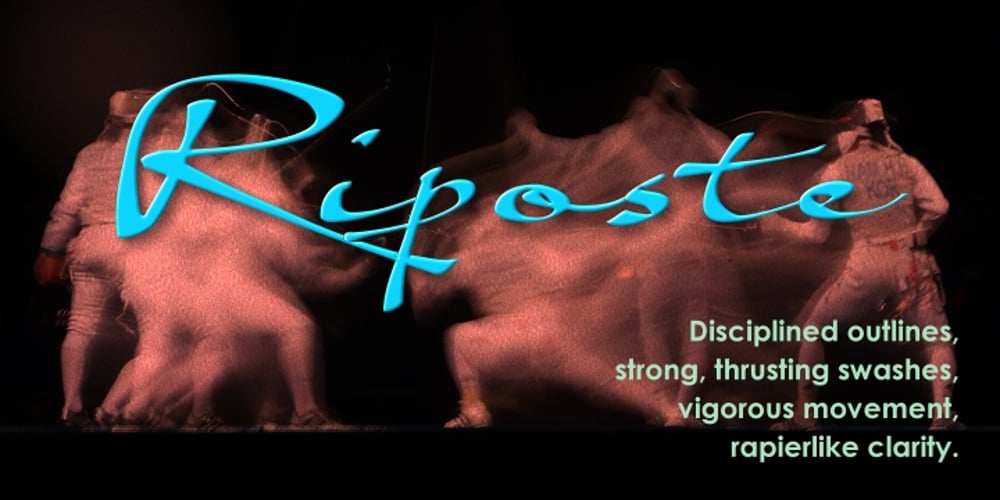 Riposte font