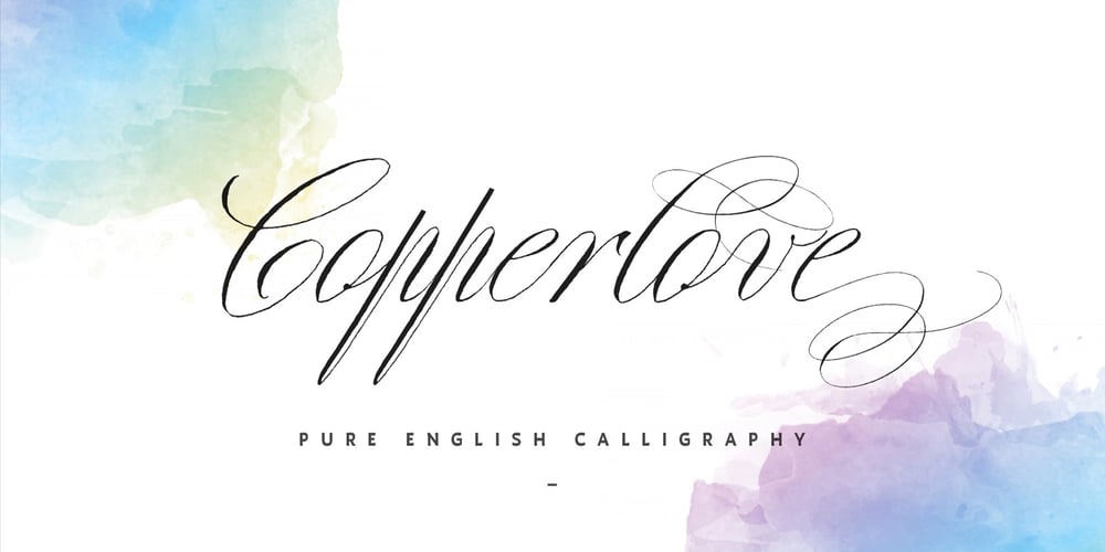 Copperlove font