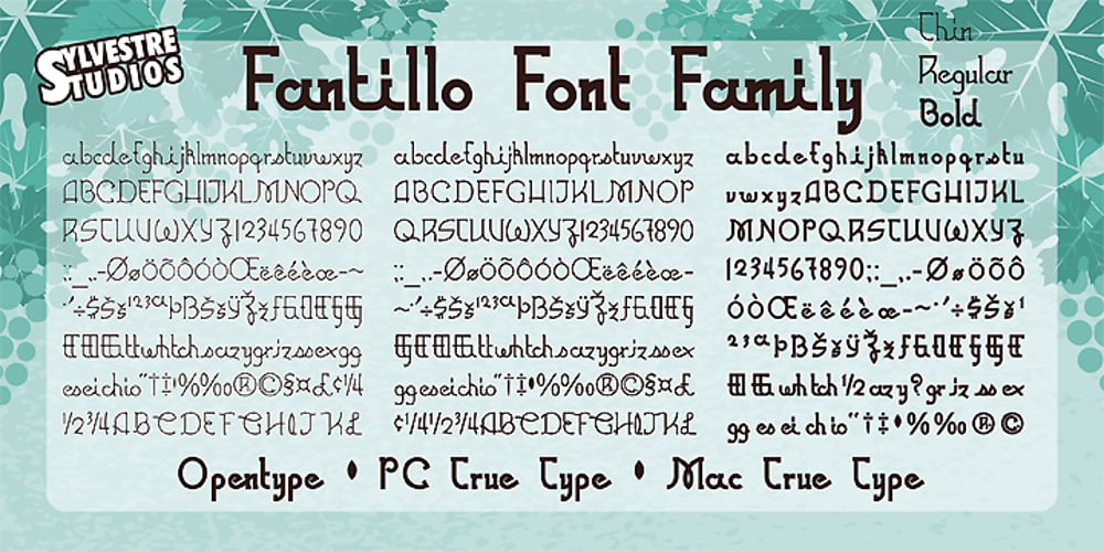 Fantillo font