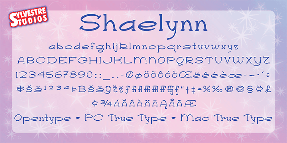 Shaelynn font