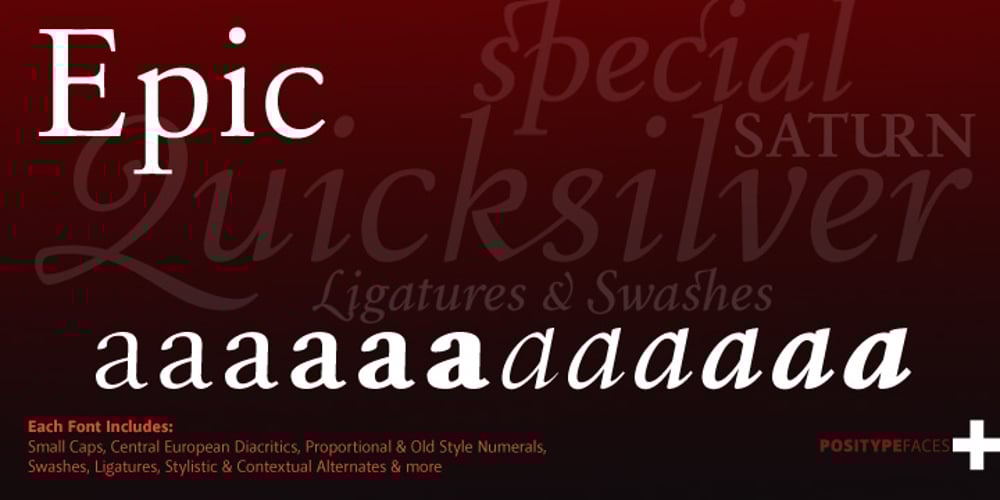 Epic font
