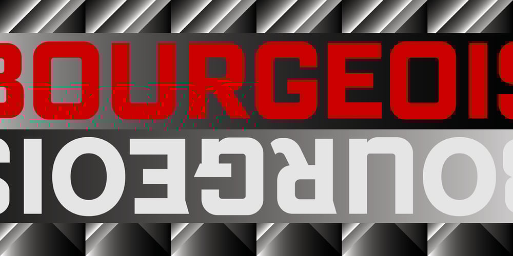Bourgeois font