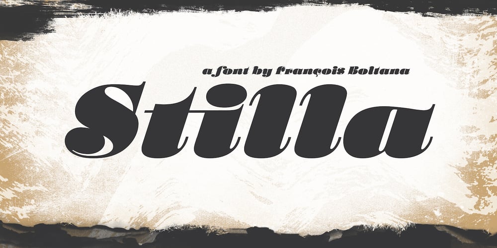 Stilla font