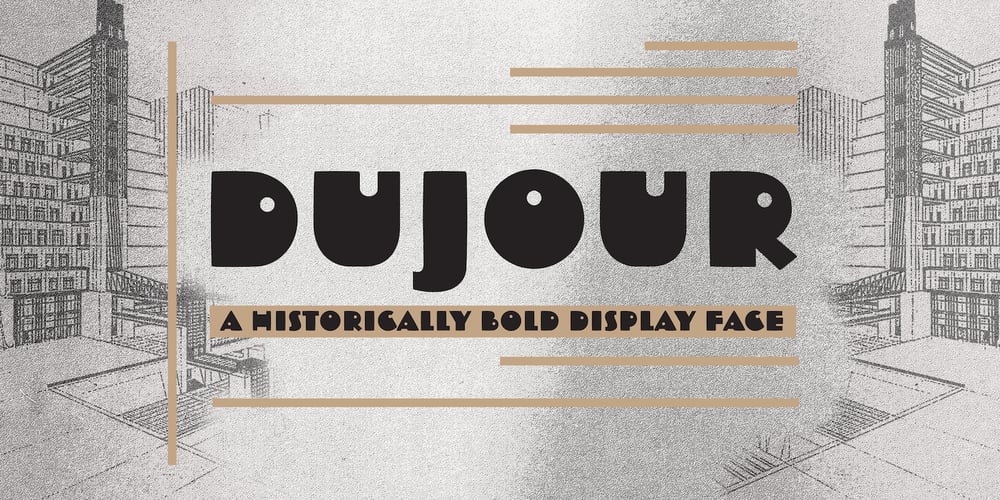 Dujour font