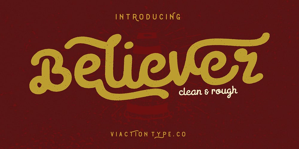 Believer font