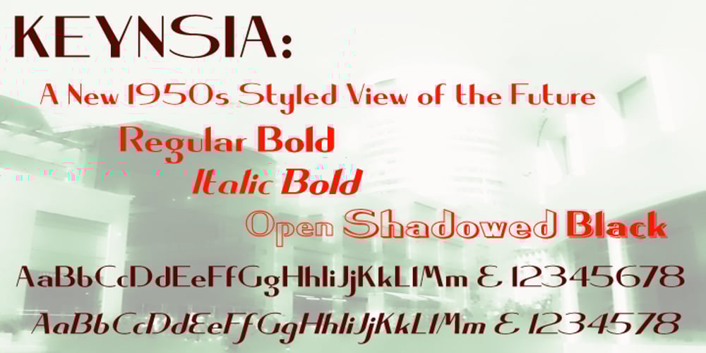Keynsia font