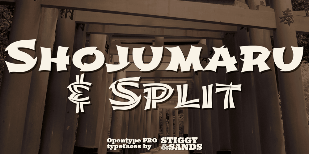 Shojumaru Pro font