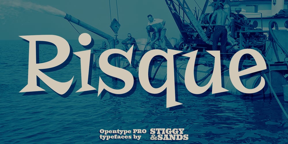 Risque Pro font