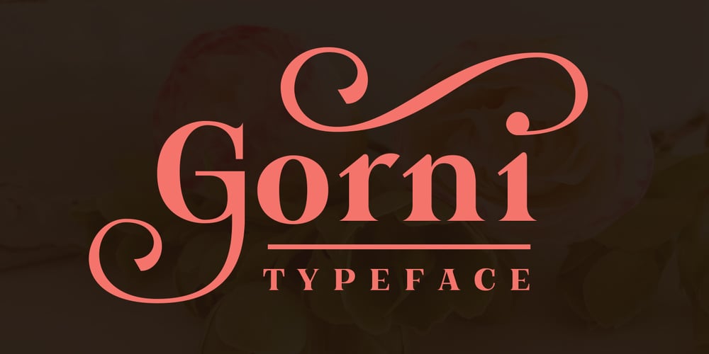 Gorni font