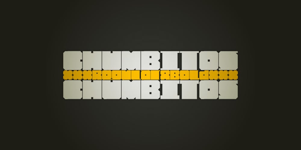 Chumbitos font