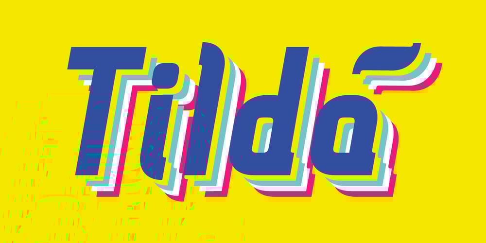 Tilda font