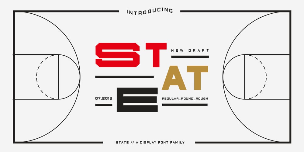 State Wide font