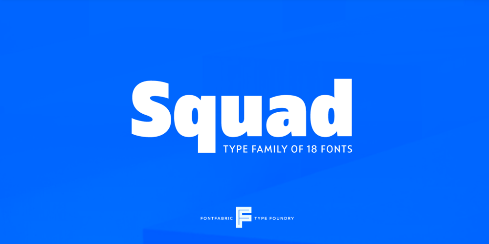 Squad font