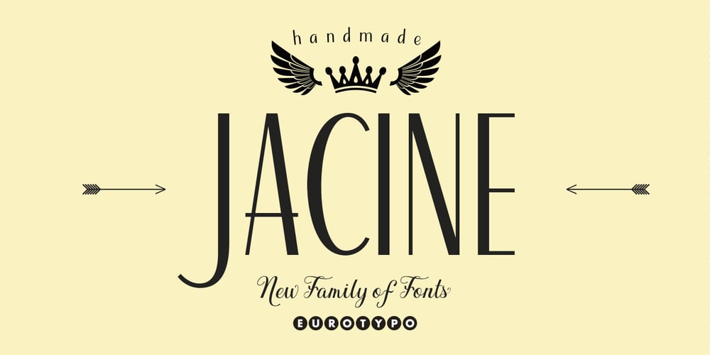 Jacine font