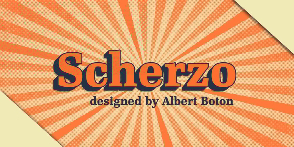 Scherzo font