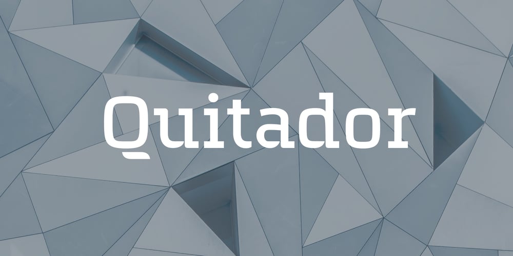 Quitador font