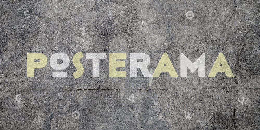 Posterama font