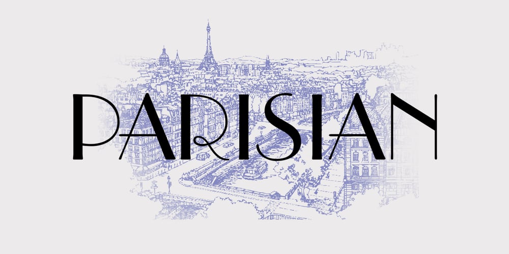Parisian font