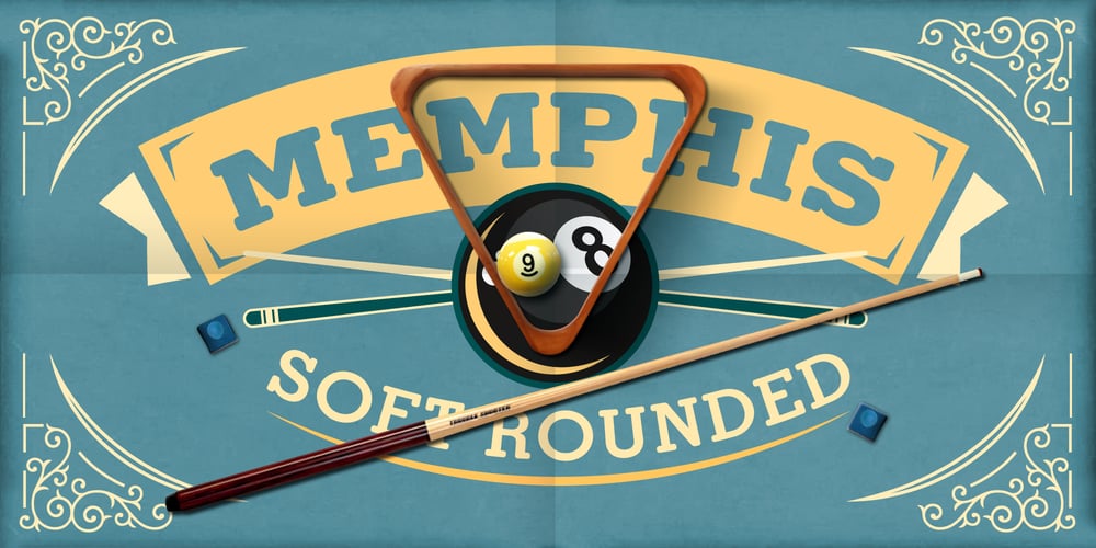 Memphis Soft Rounded font