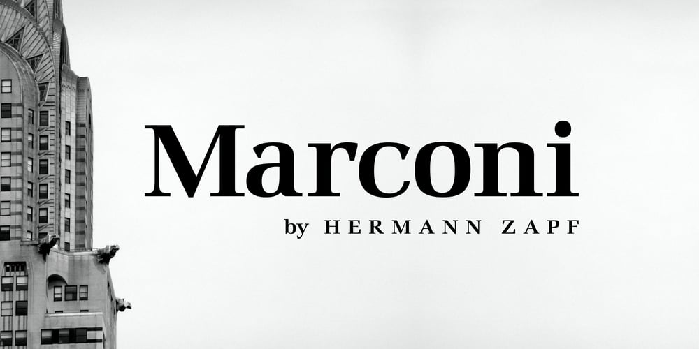 Marconi font