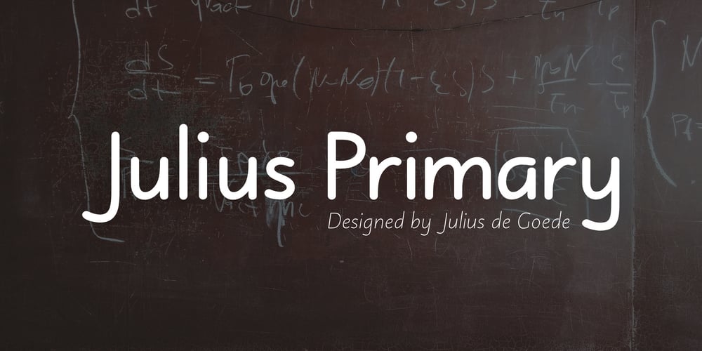 Julius Primary font