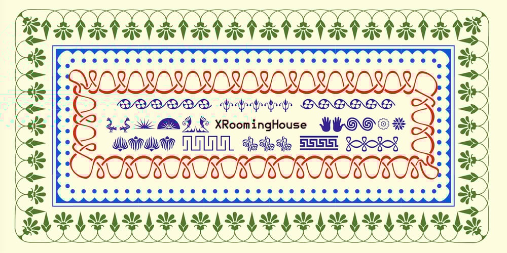 XRoomingHouse font