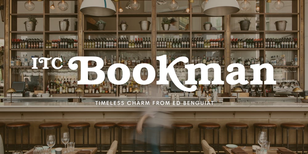 ITC Bookman font