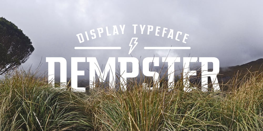 Dempster font