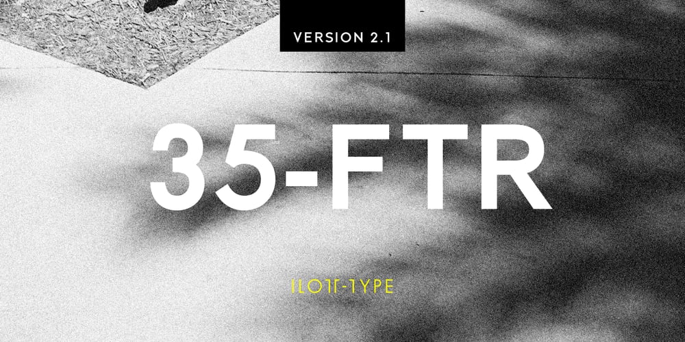 35-FTR font