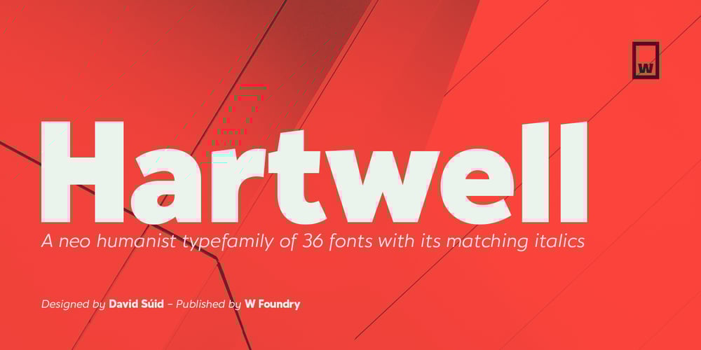 Hartwell font