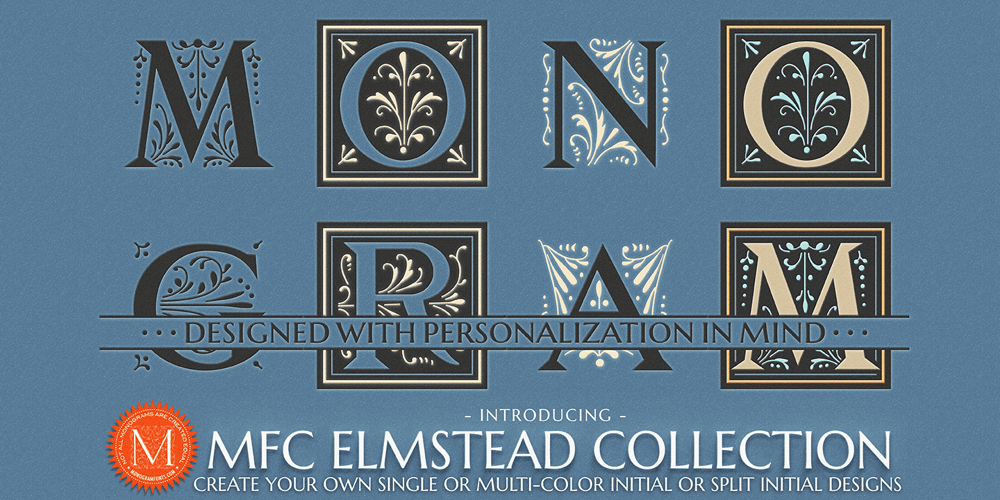 MFC Elmstead Monogram font