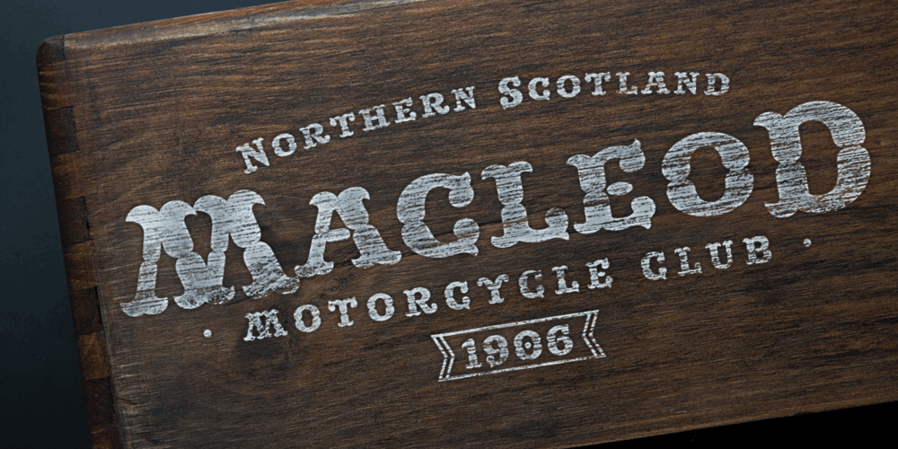 MFC Buttergin Monogram font