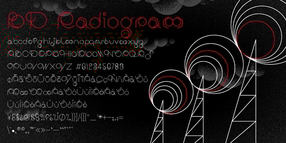 BD Radiogram font