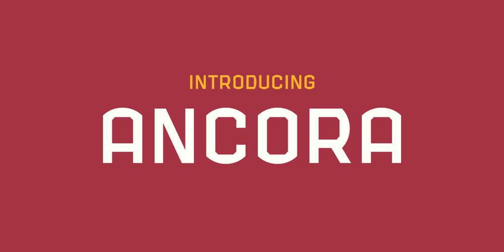 Ancora font