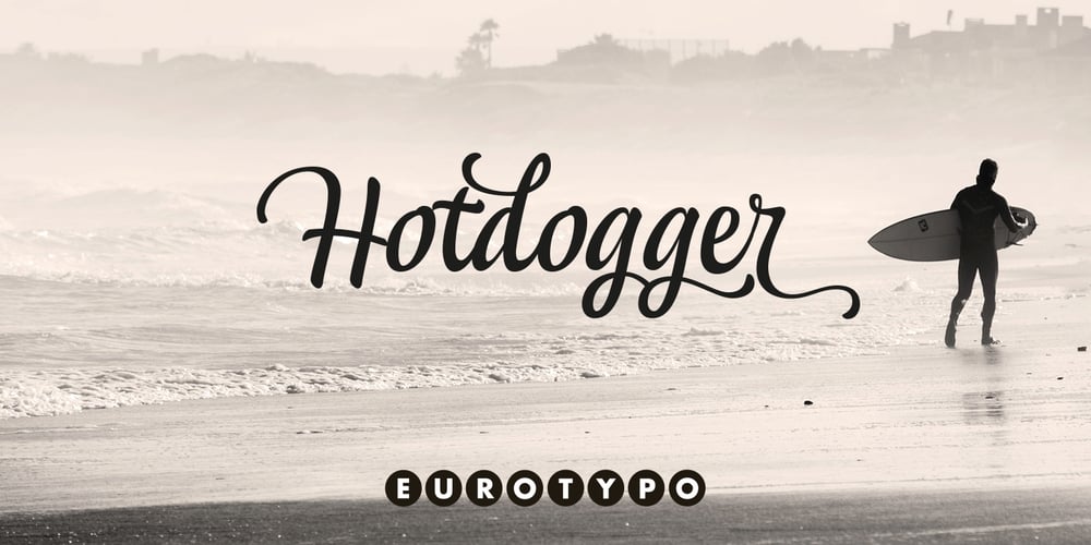 Hotdogger font