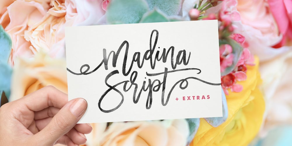 Madina Script font