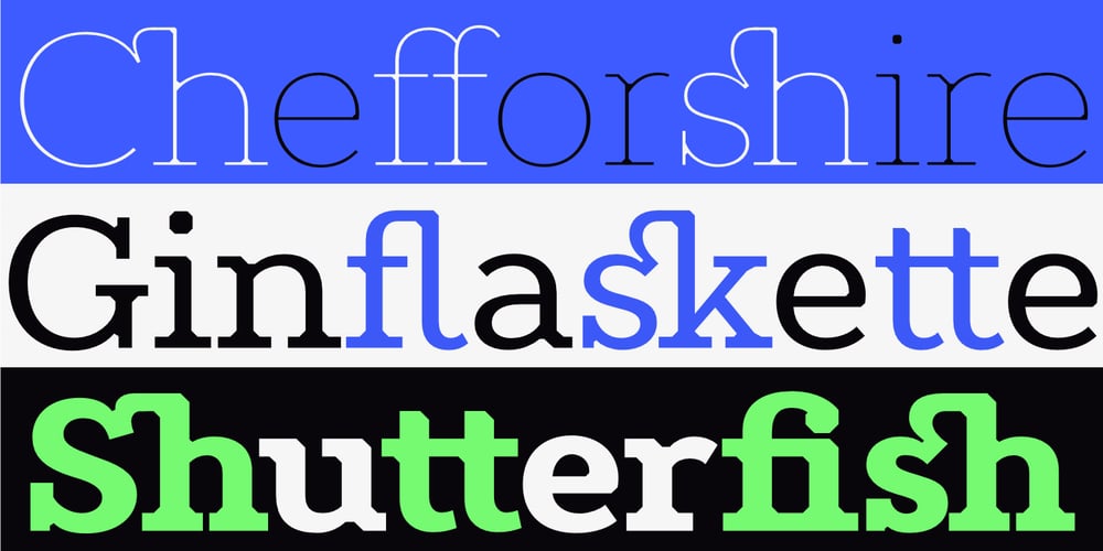 Constant font
