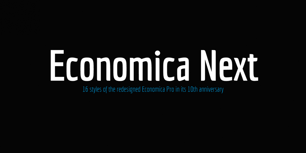Economica Next font
