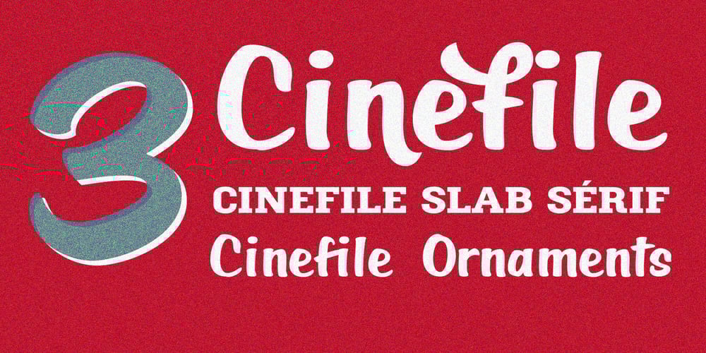 Cinefile font
