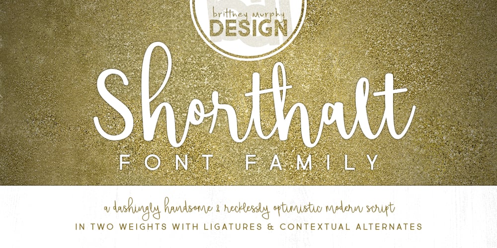 Shorthalt font