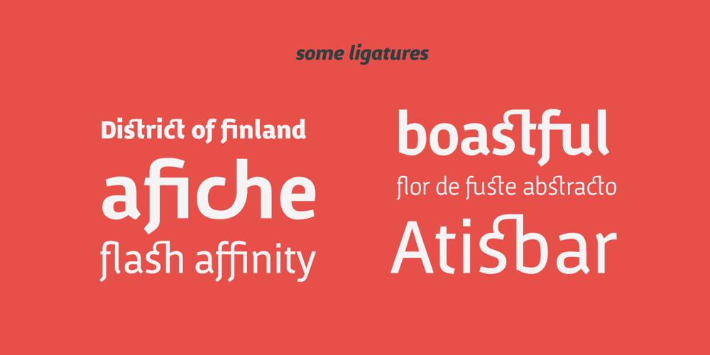 Gafata font