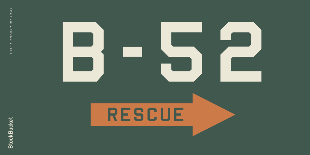 Bomber font