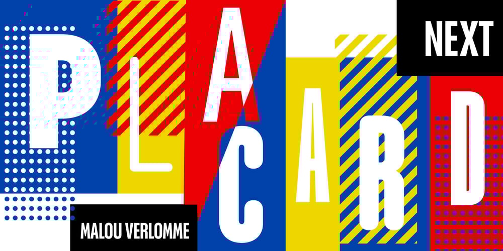 Placard Next font