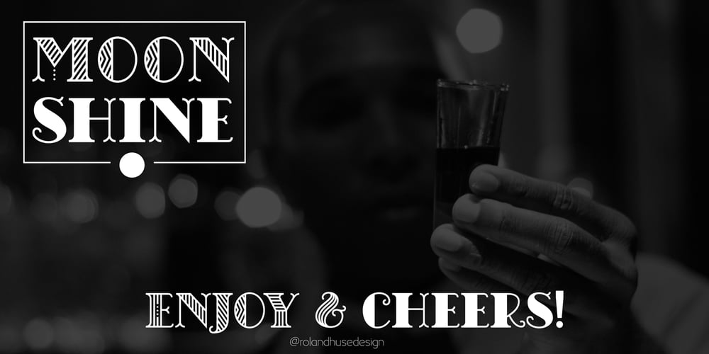 Chicago Moonshine font